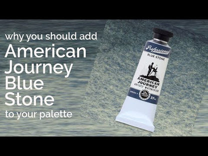 American Journey Artists' Watercolor - Blue Stone, 8 ml, (PB36/PY42)